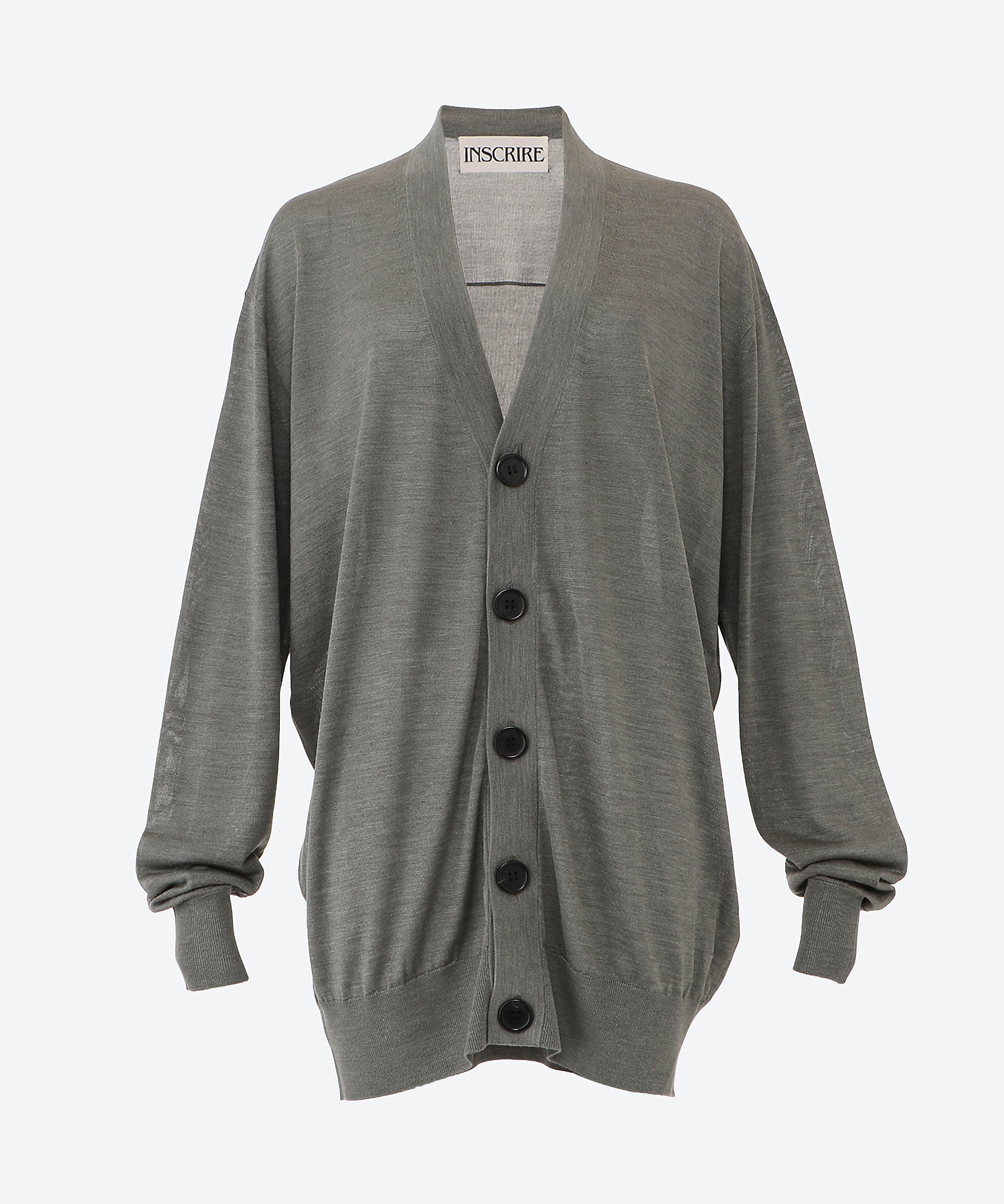 Silk V Neck Cardigan | INSCRIRE (Women)/アンス