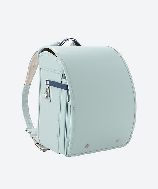 三越伊勢丹オリジナル】牛革キューブランドセルduo ライトブルー