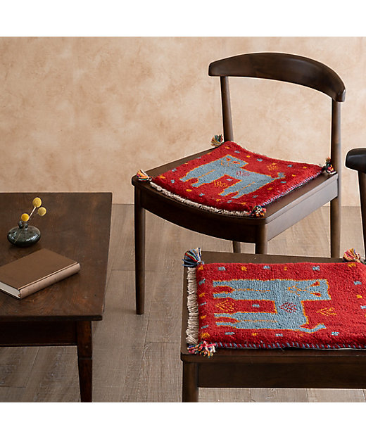 ペルシャギャツべ座布団サイズ 2枚 ペルシャギャツべ座布団サイズ 2枚