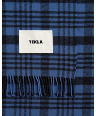 ブランケット Blue Plaid | TEKLA/テクラ | 三越伊勢丹