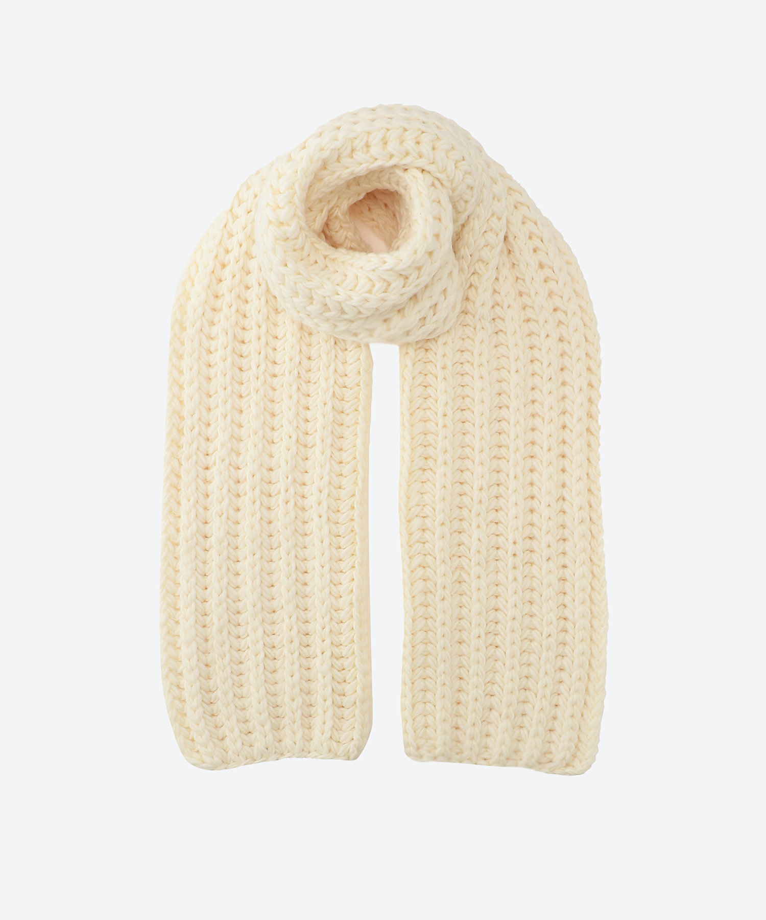 スーパーローゲージ チャンキーニットストール | ASAUCE MELER (Women