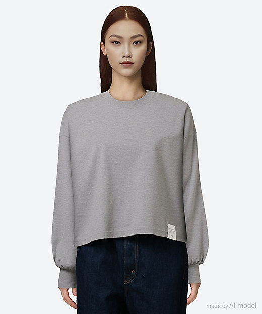 CROPPED SHORT―SLV TEE ／ BIG FIT （6