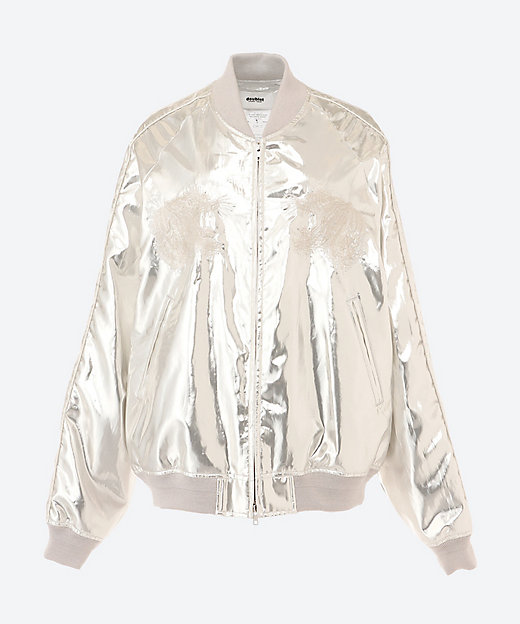 SILVER EMBROIDERY SOUVENIR JACKET
