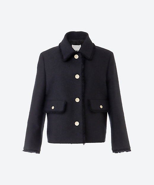 送料無料】ブークレツイードジャケット 4310400155 | ebure