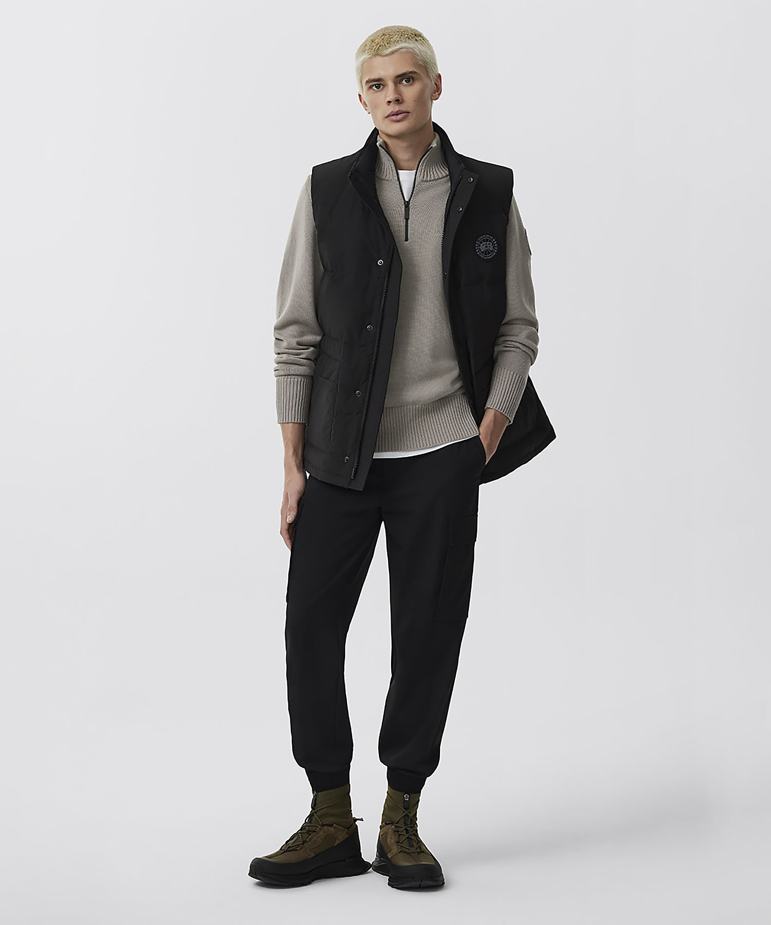 ベスト Freestyle Crew Vest Black Label