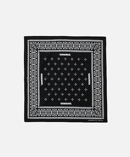 バンダナ CROSS PATTERN BANDANA 261BXNHー