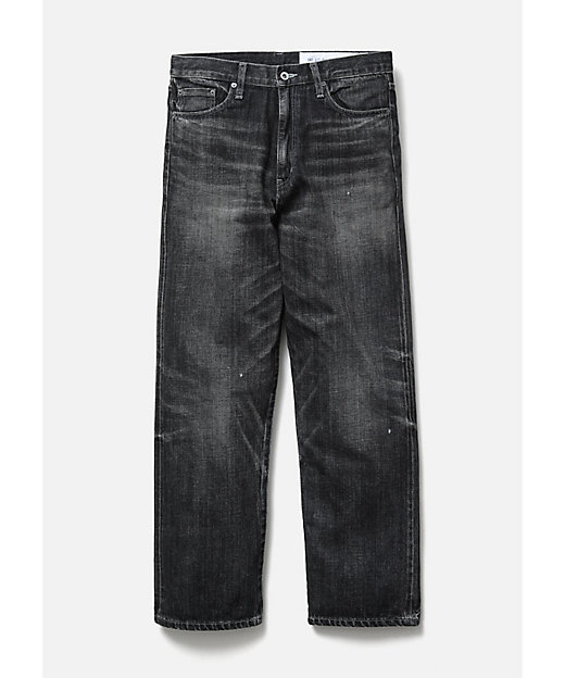 かあは様 コーティングデニム バイカーコーティング デニムパンツ