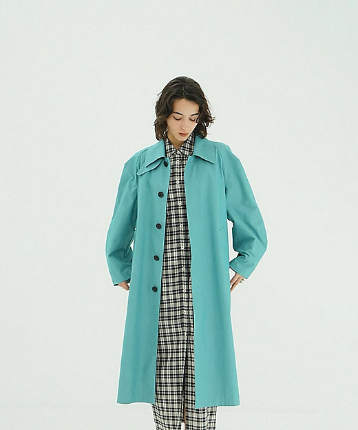 BULKY LINE STAIN COAT 10101ー0013