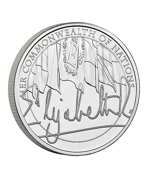 ☆エリザベス女王追悼コモンウェルス5ポンド白銅貨 | ROYALMINT