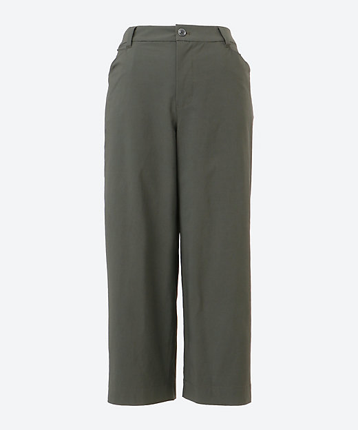 キャンパスストレッチガウチョパンツ 6701005 | green nout