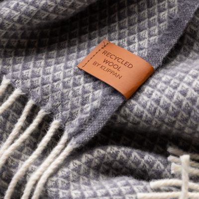 リサイクルメリノウールスロー ヴァレー グレー | KLIPPAN/クリッパン