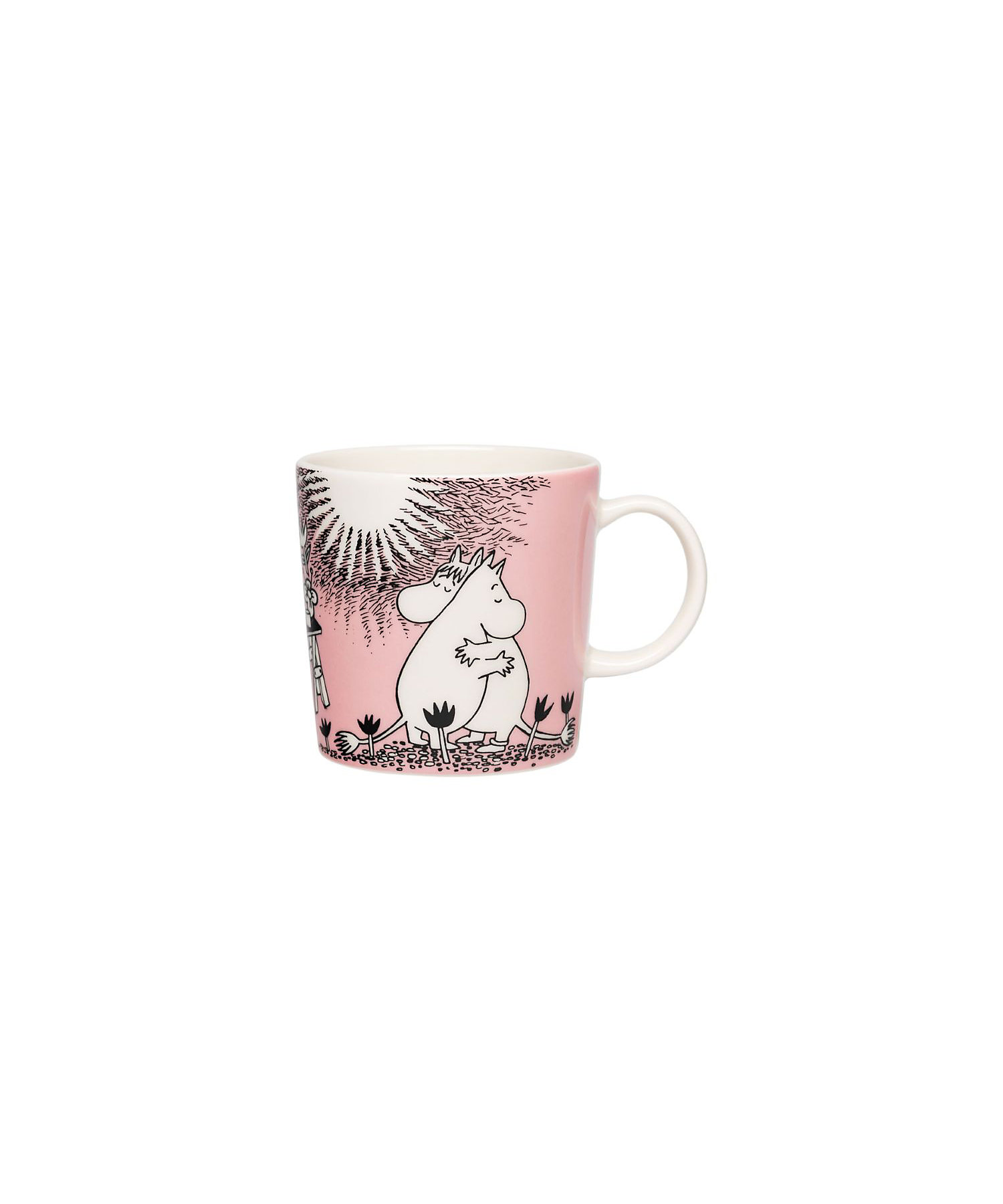 ムーミン クラシックマグ 0．3LピンクLOVE | ARABIA/アラビア