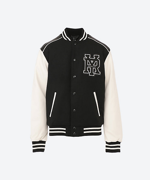 メルトンコンビ スタジャン M8365 ．000．84768 | REPLAY