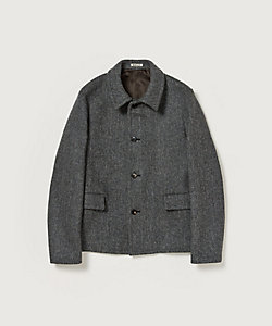コート SHETLAND WOOL DOUBLE CLOTH COAT
