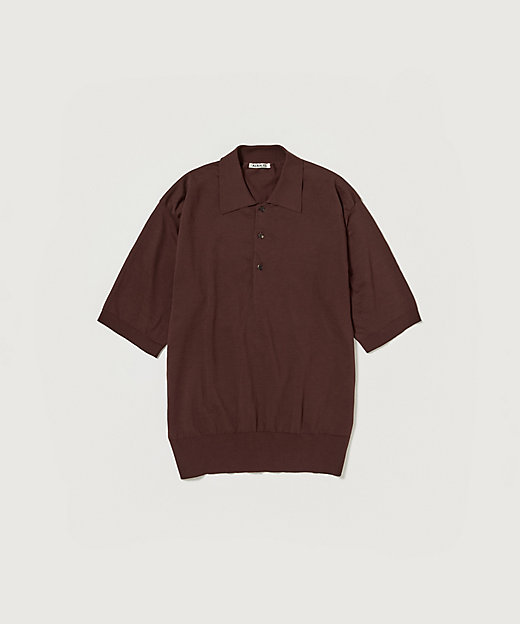 美品】25ss h beauty&youth cotton polo knit H BEAUTY&YOUTH UNITED