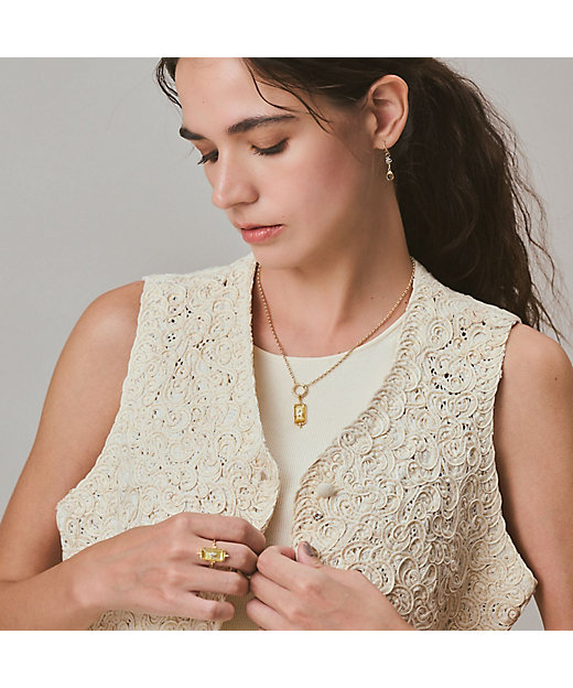 K10シトリンチャーム | agete/アガット | 三越伊勢丹オンライン