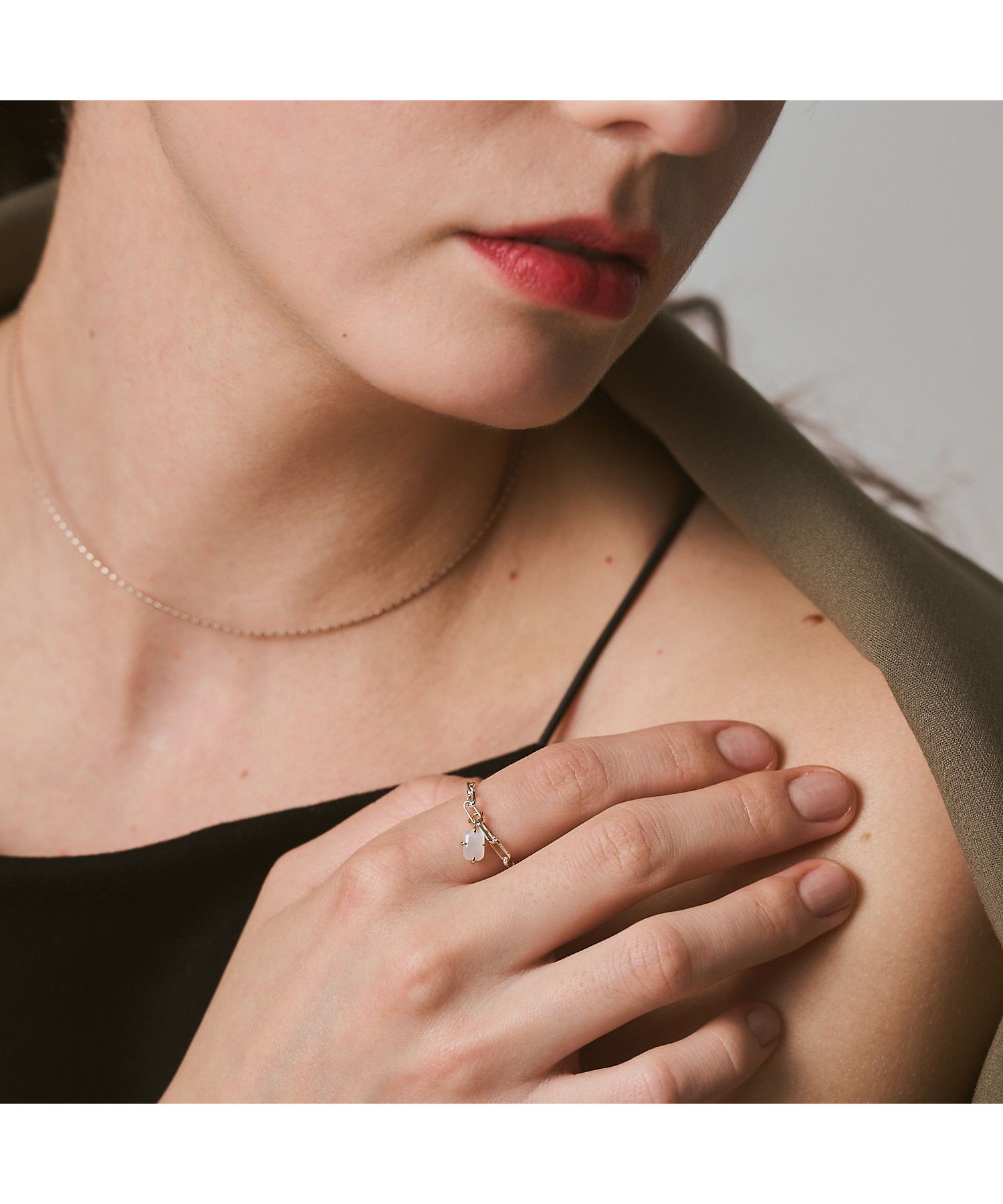 シルバーチェーンリング | agete/アガット | 三越伊勢丹オンライン