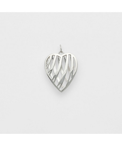 シルバーハートチャーム | agete/アガット | 三越伊勢丹オンライン