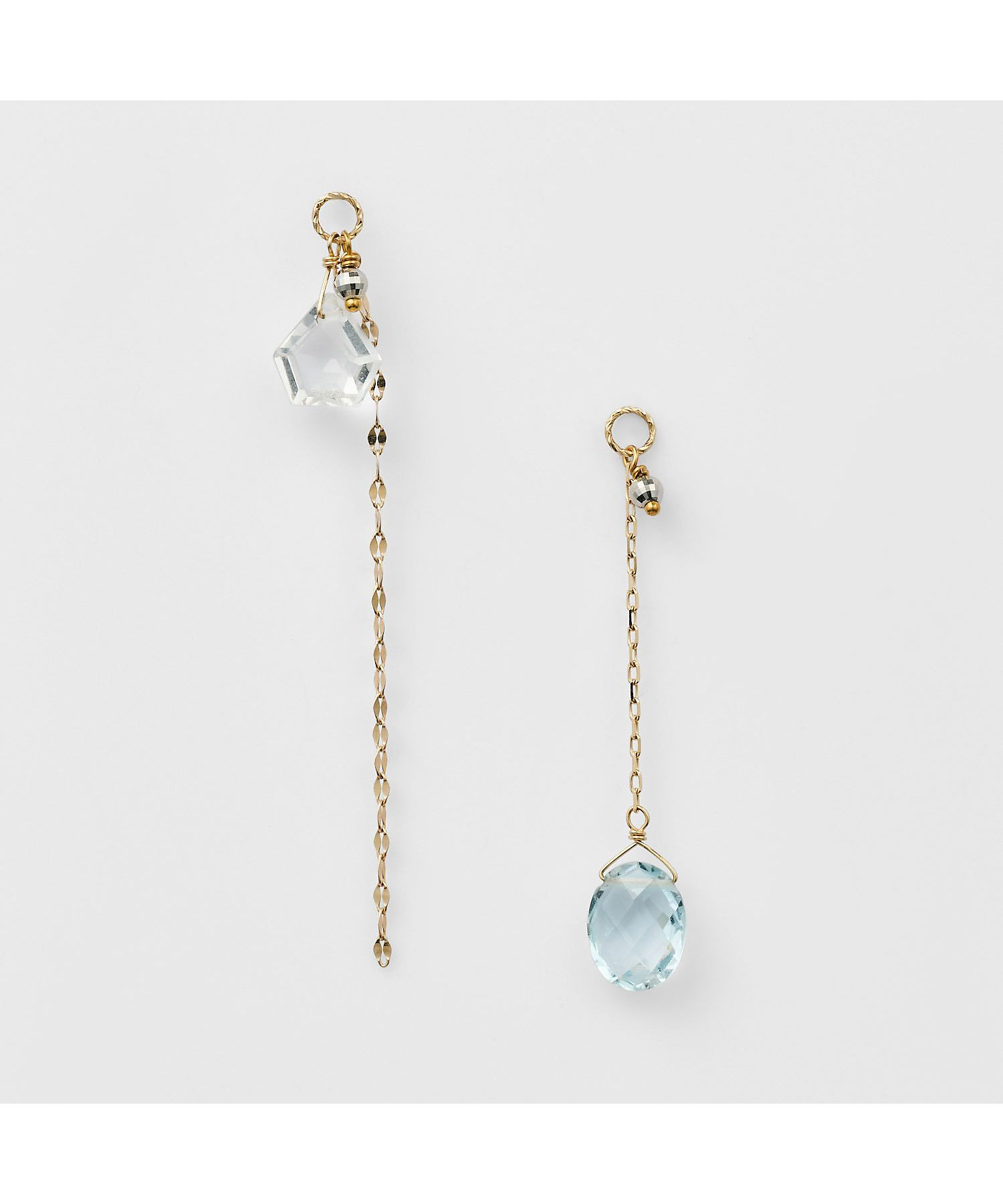 K10マルチストーンピアスチャーム | agete/アガット | 三越伊勢丹