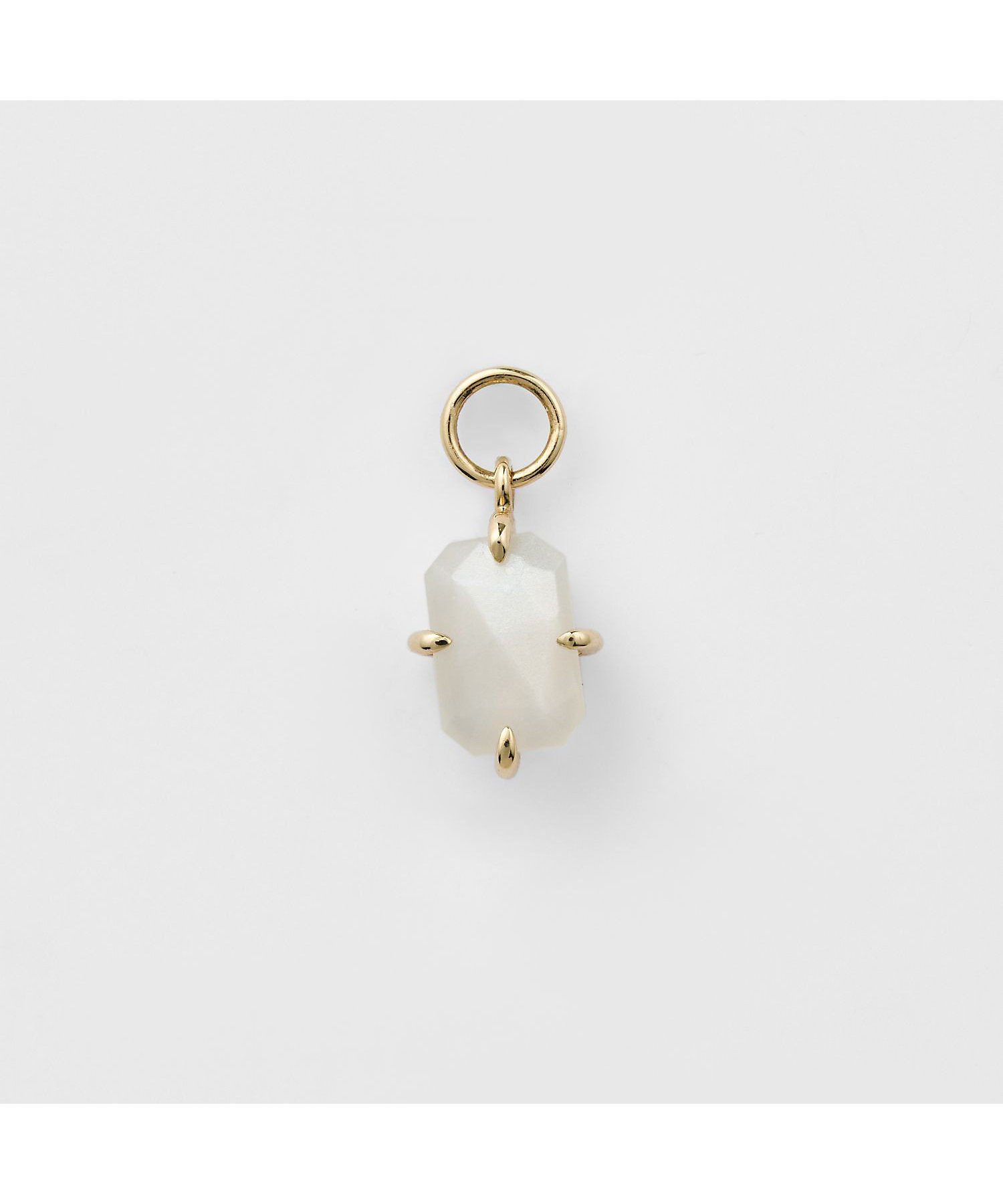 K10ムーンストーンピアスチャーム（片耳用） | agete/アガット