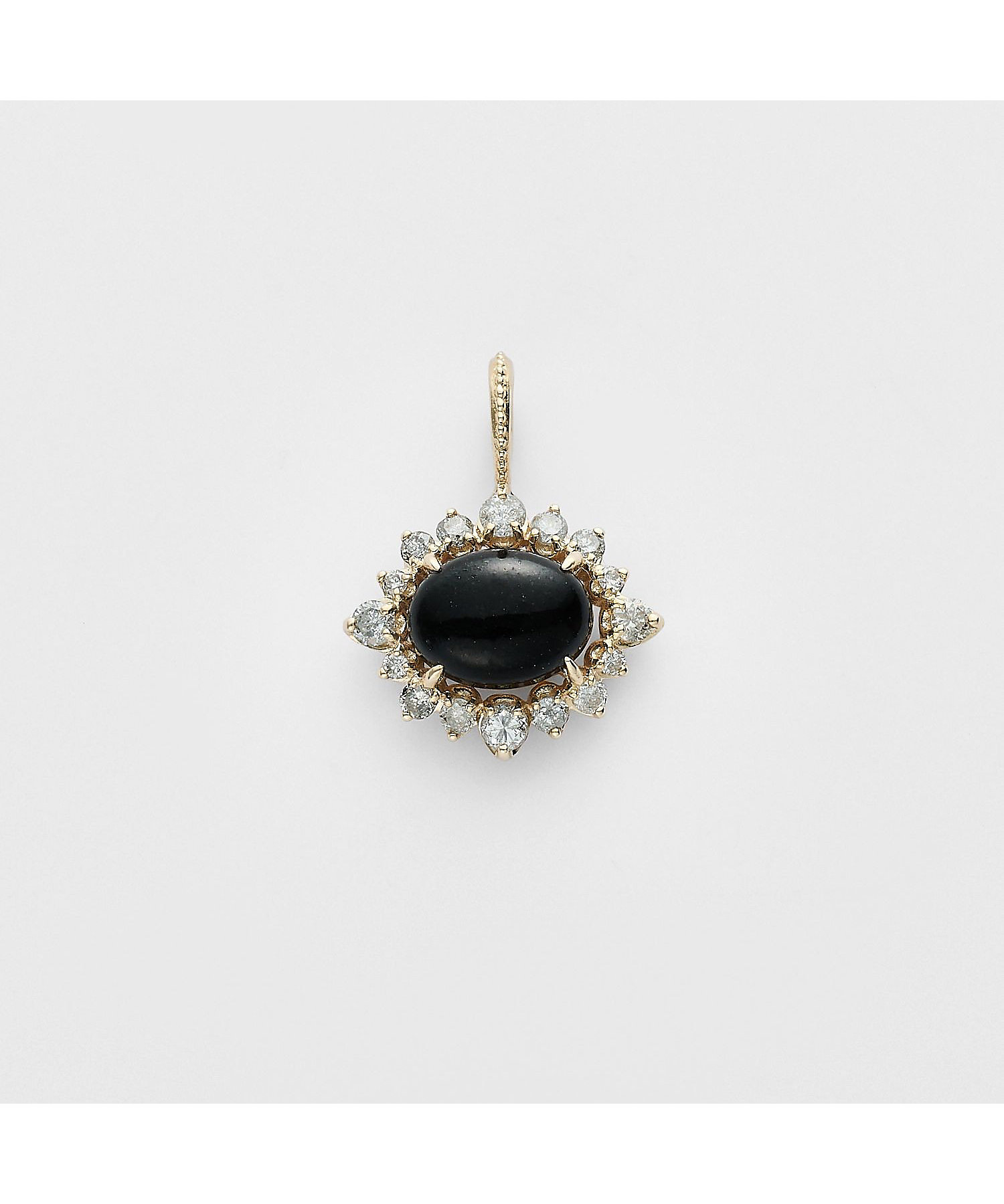 K10ジェット／ダイヤモンドチャーム | agete/アガット | 三越伊勢丹