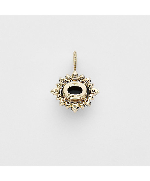 K10ジェット／ダイヤモンドチャーム | agete/アガット | 三越伊勢丹