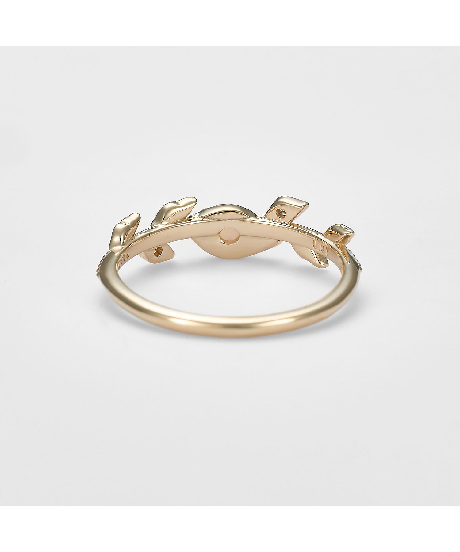 K5オパール／ダイヤモンドピンキーリング | agete/アガット | 三越