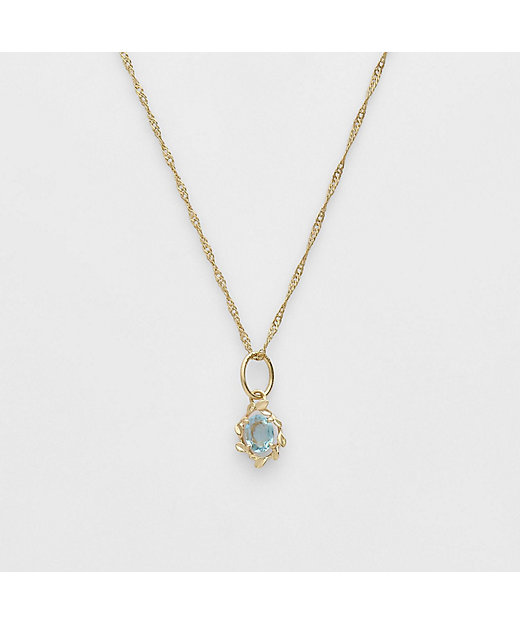 K10アクアマリンチャーム | agete/アガット | 三越伊勢丹オンライン