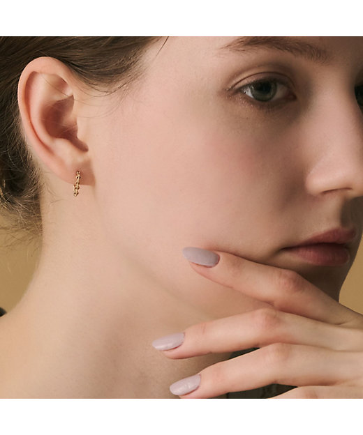 K10フープピアス | agete/アガット | 三越伊勢丹オンラインストア