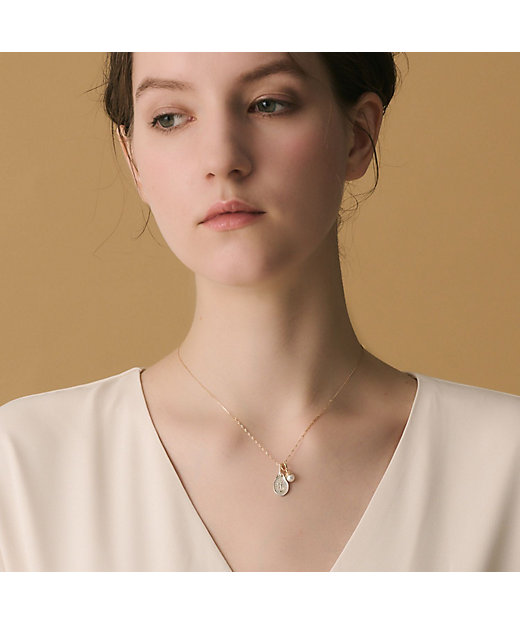 K10／シルバーチャームセットネックレス | agete/アガット | 三越