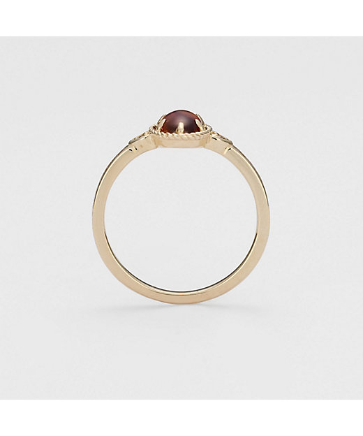 K5アンバーピンキーリング | agete/アガット | 三越伊勢丹オンライン