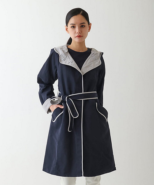 小さいサイズ】リバーシブルタフタスプリングコート | HIROKO BIS