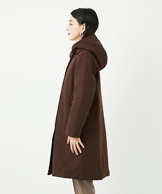 グログランステッチレスロングダウンコート | GEORGES RECH (Women