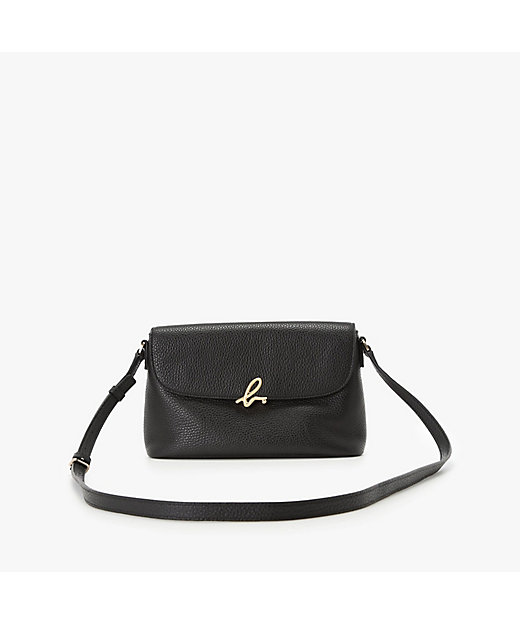 レザーショルダーバッグ ”The b．” IS12F－10 | agnes b