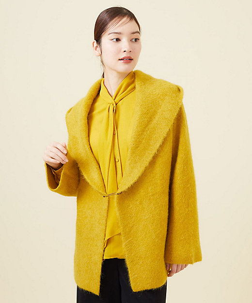 アルパカフード付きカーディガン | Sybilla (Women)/シビラ | 三越