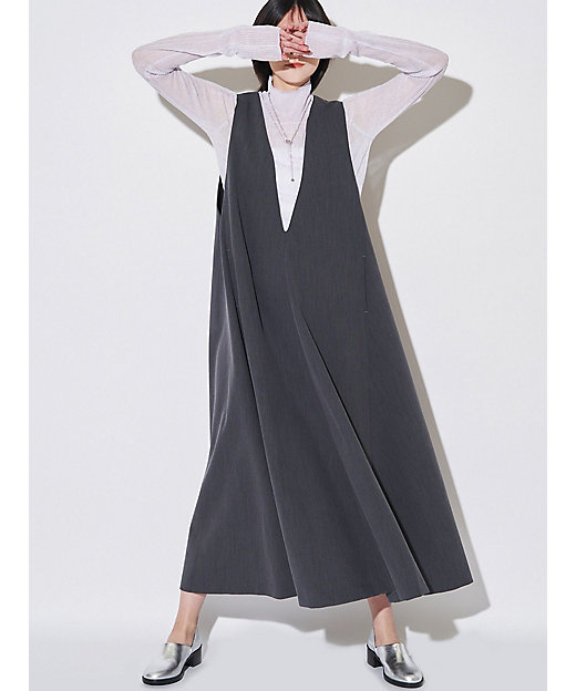 DEEP V NECK A－LINE OP | ELENDEEK/エレンディーク