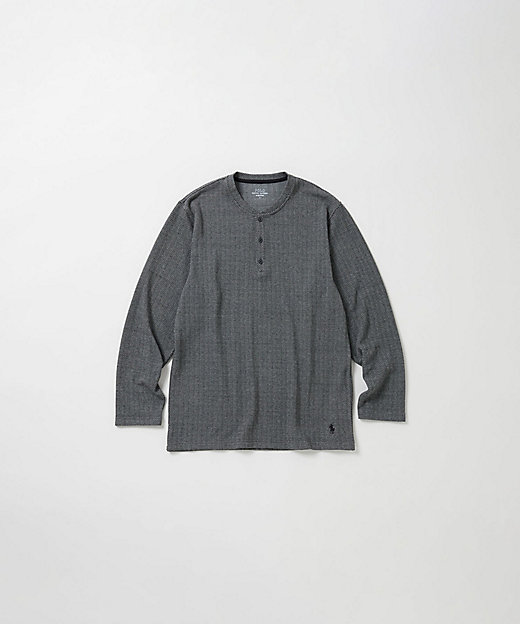 ヘリンボーン ヘンリーネック ロングスリーブヘンリーネック RM8ー