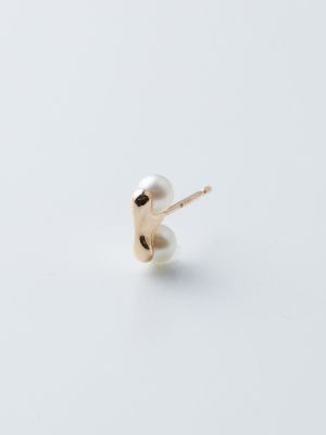 Drosera アコヤパール ピアス ※シングル DS49KPE
