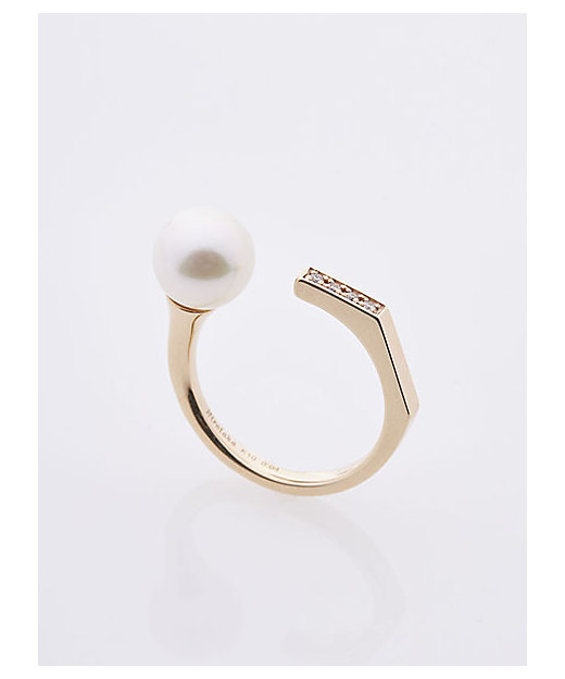 Manhattan アコヤパール ダイヤモンド リング | Hirotaka