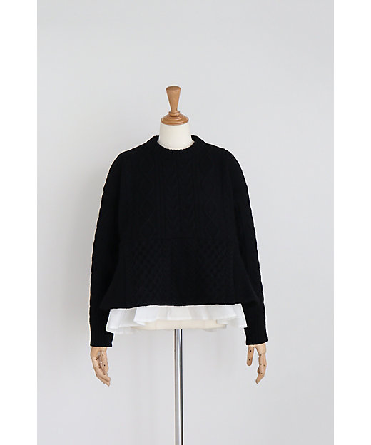 ペプラムニット STC24A00107 | GIRLISH (Women)/ガー