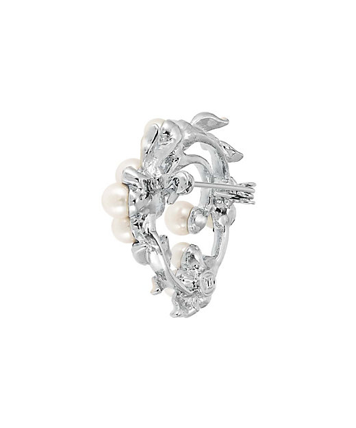 貝パール リース型ブローチ VBPV1030 UW | VENDOME BOUTIQUE