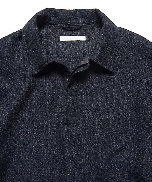 カジュアルシャツ FANCY TWEED POLO SHIRT