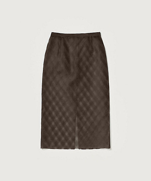 SHEER SILK COTTON CUT JACQUARD