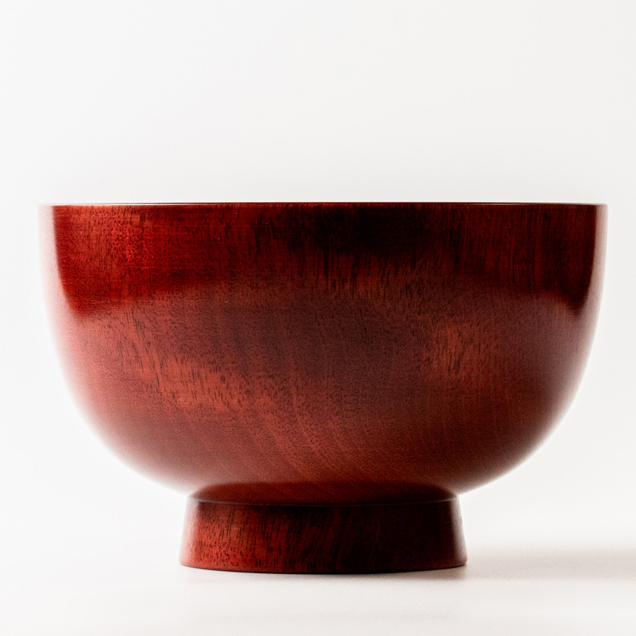 京椀 桜 5.0 特大 木製 漆塗り 大椀・麺鉢・丼鉢 漆器の井助