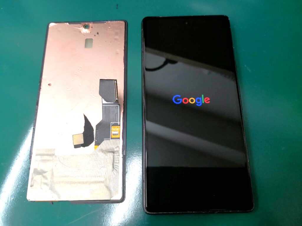 Google Pixel 7a】画面割れ 液晶故障 携帯修理 ケータイ故障 画面操作