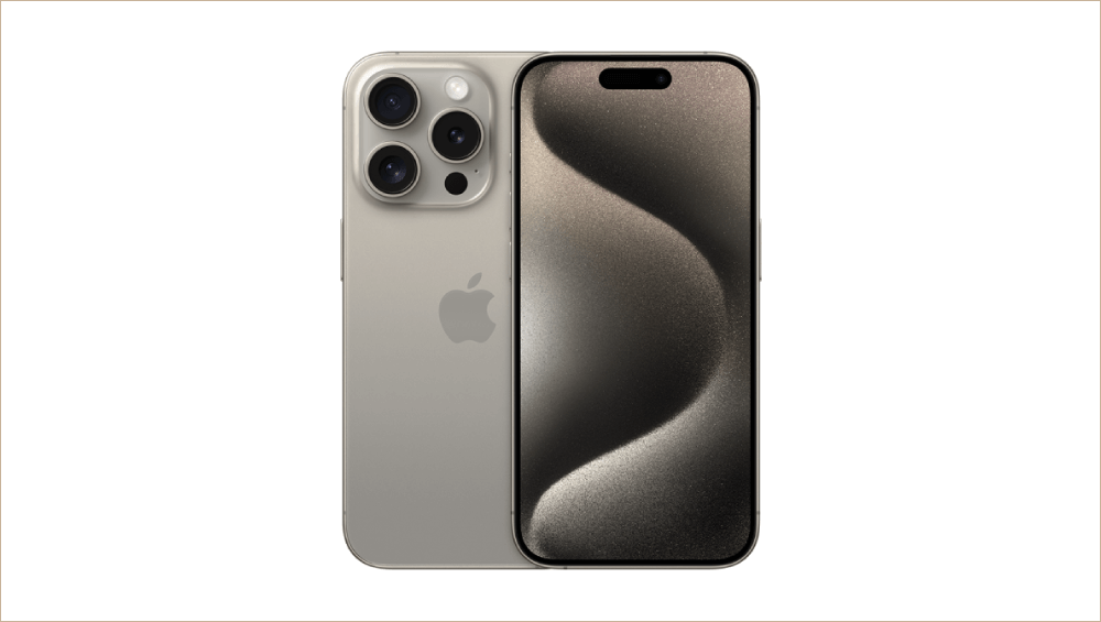 iPhone 15Pro 128GB チタニウムホワイト ジャンク 画面不良あり 画面