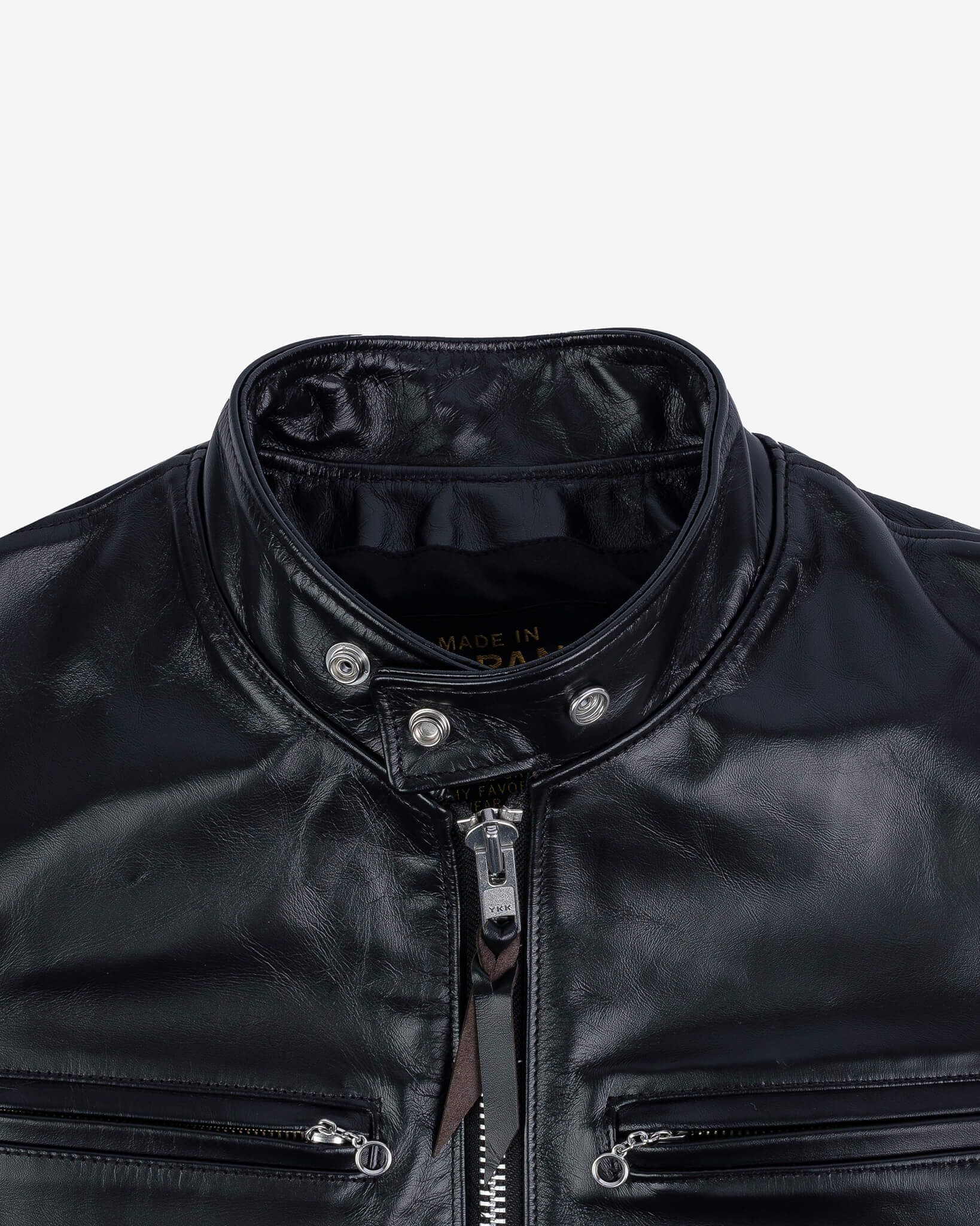 Iron Heart Chrome Tanned Leather Horsehide Rider's Jacket