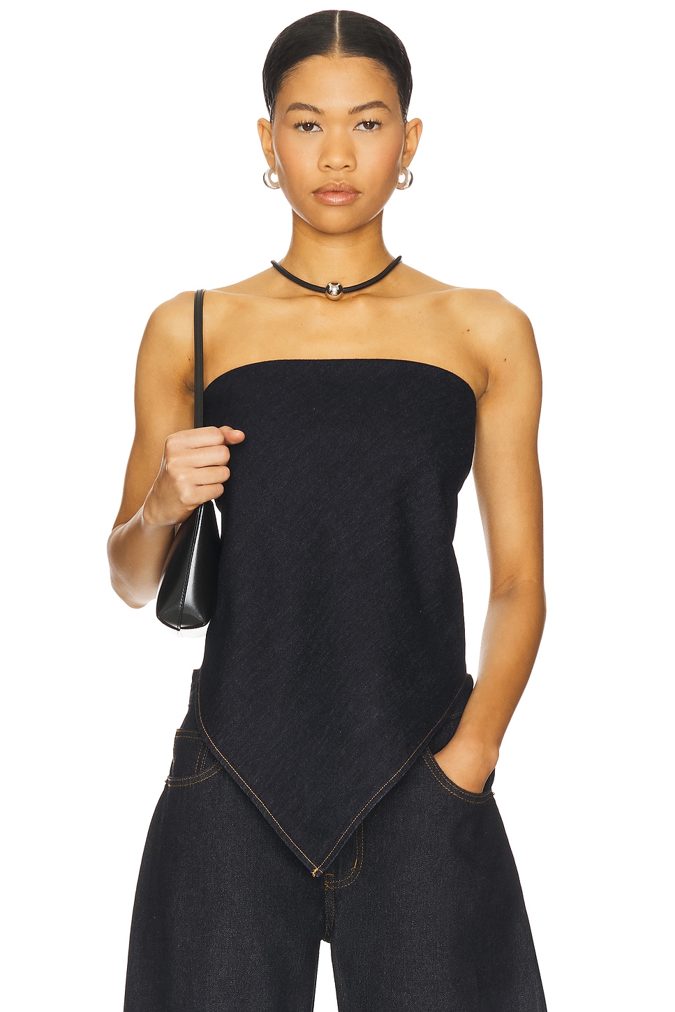 LIONESS New York Bandana Top in Indigo | REVOLVE