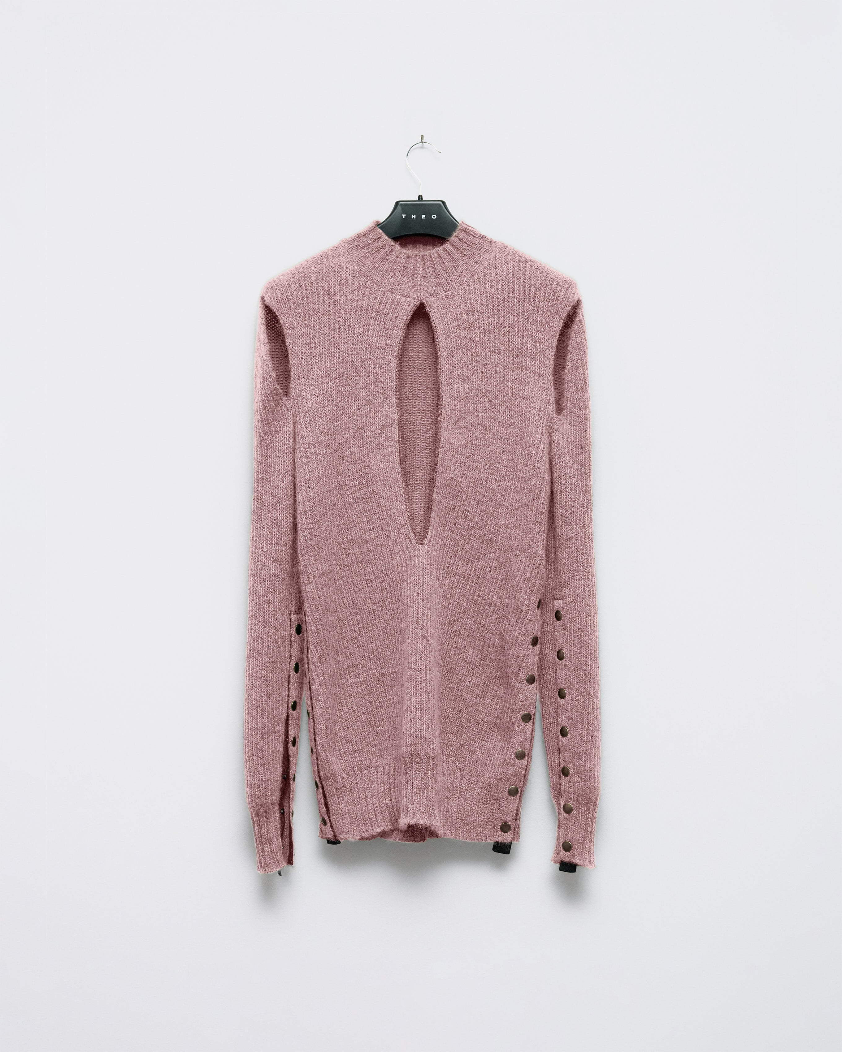 ARTISAN SWEATER WITH CUTOUTS – THEO