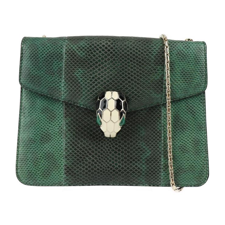 BVLGARI（ブルガリ） 美品 セルペンティ ショルダーバッグ レザー